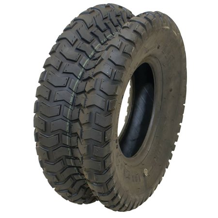 STENS New Tire For Carlisle 5110701, Kenda 24340036 Tire Size 18X8.50-8, Tread Turf Rider 160-020